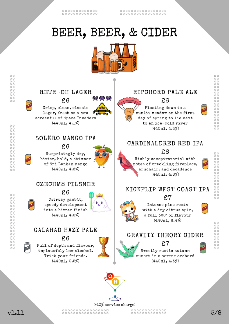 Beer, Beer, & Cider
